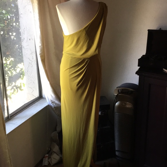 BCBGMaxAzria Snejana One-Shoulder Evening Gown - Picture 3 of 3